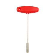 BIKERSAY BT031B T-shaped Socket MTB Road Bike Built-in Tool Steel Concealed Spoke Cap Wrench(4.7mm Hexagon Socket)