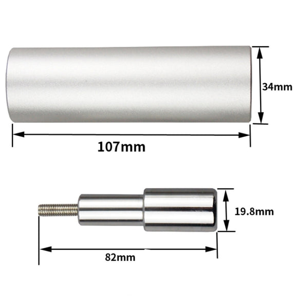 BIKERSAY BT042T Bicycle Fork Star Nut Installation Tool Bowl Set Toothless Bike Sunflower Installation Tools with Rubber Hammer