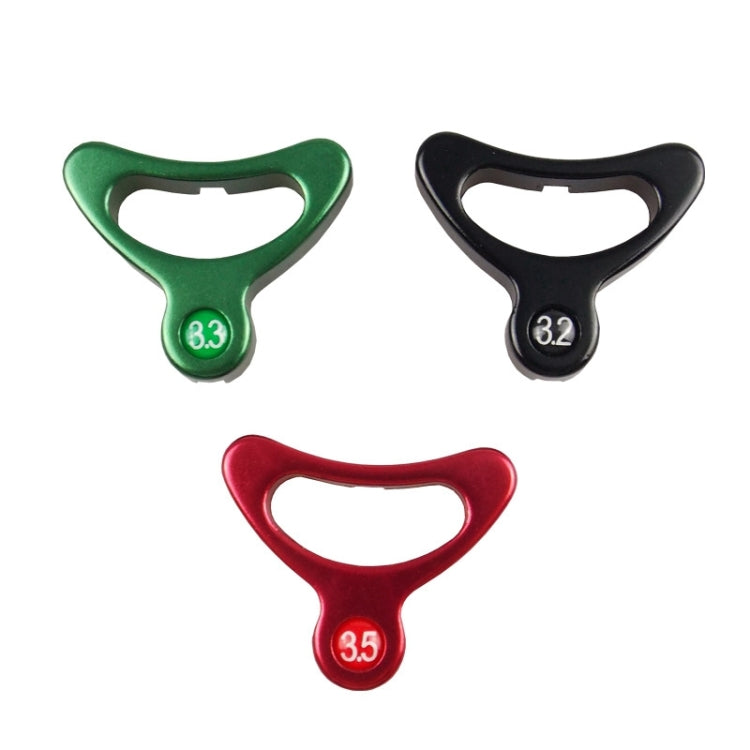 BIKERSAY BK033 Bicycle Spoke Wrench Repair Tool Aluminum Alloy Wheel Spoke Nipple Adjustment Spanner(Red)