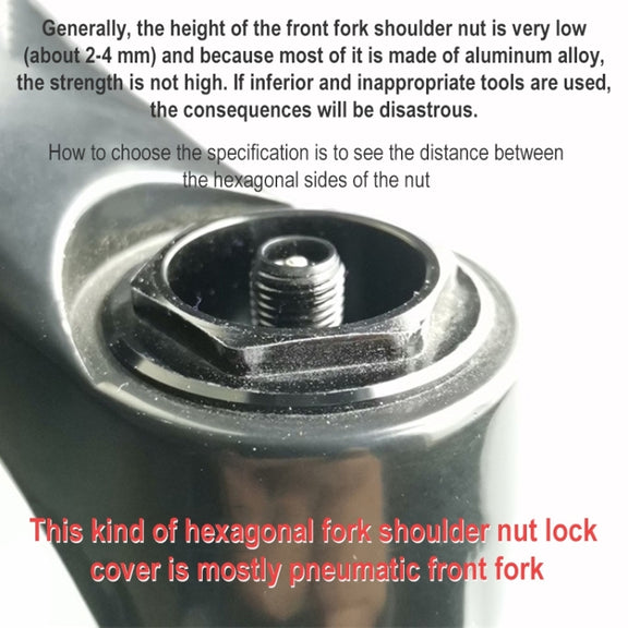 BIKERSAY BT050B Multifunctional Stainless Steel Bicycle Fork Wrench Double Head Spanner