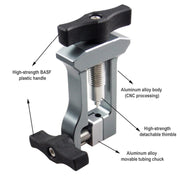 BIKERSAY BT043 Bicycle Oil Needle Insertion Tool (Silver Grey)