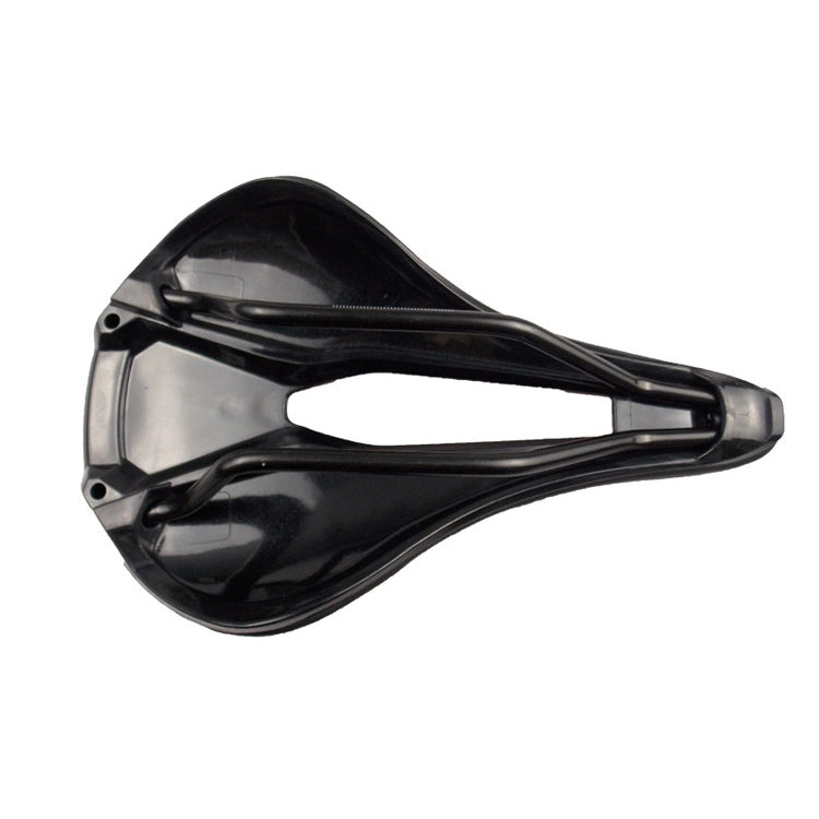 BIKERSAY SZ001 Bicycle PU Leather Saddle Seat (Black White)