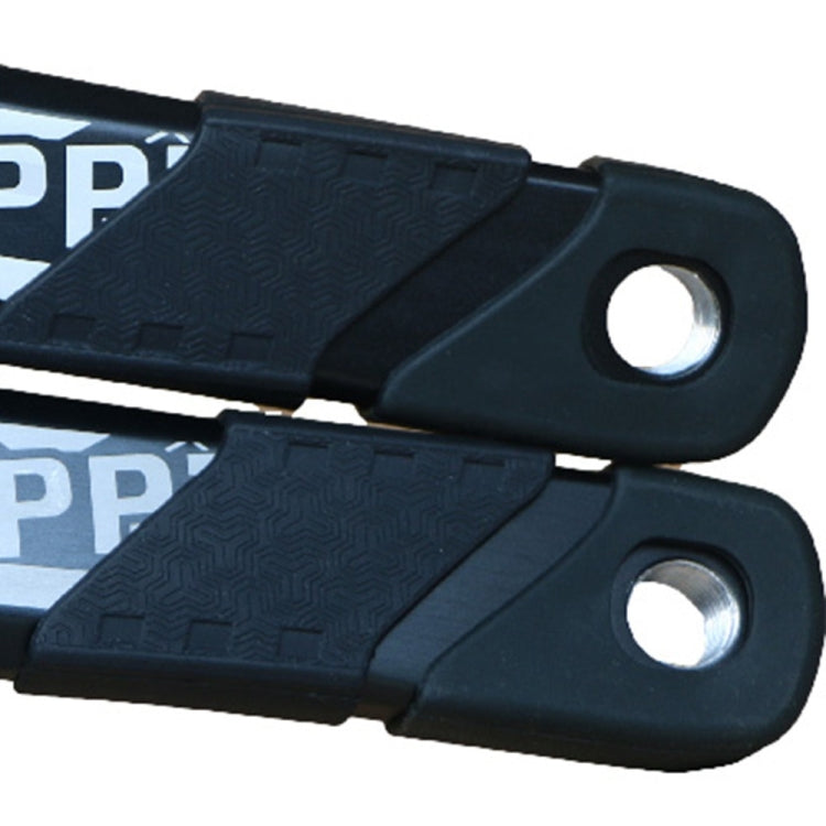 BIKERSAY CP001 Bicycle Crank Cover Silicone Arm Sleeve (Black)
