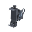 Rotatable PVC Motorcycle Bicycle Handlebar Mount Mobile Phone Holder (Black) - Holders by PMC TechLife | Online Shopping South Africa | PMC TechLife | Buy Now Pay Later Mobicred