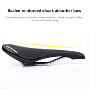 GUB 3083 Microfiber Leather Mountain Road Bike Saddle(Black)