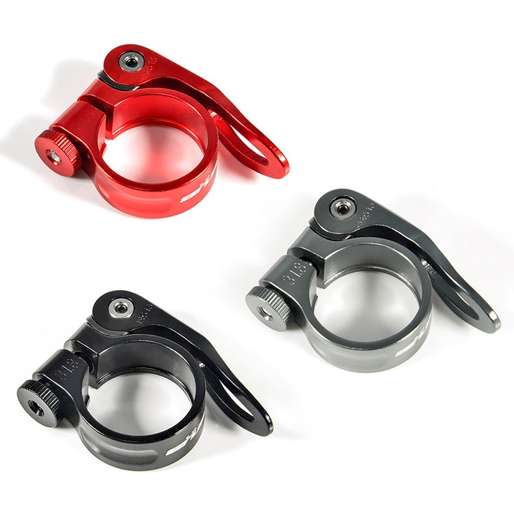 GUB CX-18 31.8mm Aluminum Ultralight Bicycle Seat Post Clamp(Red)