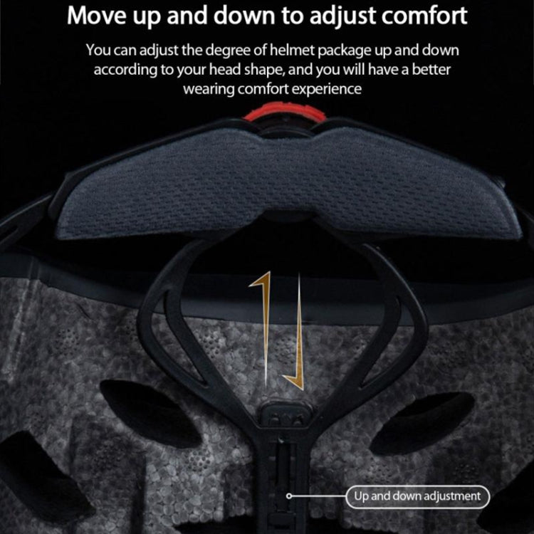 GUB Elite Unisex Adjustable Bicycle Riding Helmet, Size: L(Navy Blue)
