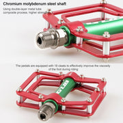 GUB GC010 MTB Bicycle Pedals(Titanium Color)