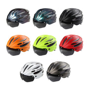 GUB K80 Plus Bike Helmet With Visor And Goggles(Fluorescent Green)