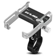 GUB P10 Aluminum Bike Phone Holder(Black Silver) - free shipping - PMC TechLife - Order now!