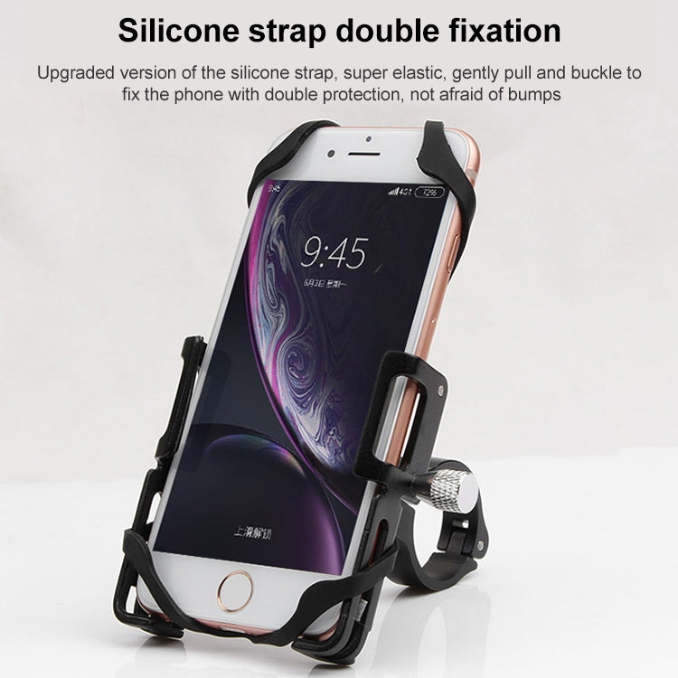 GUB P10 Aluminum Bike Phone Holder(Red)