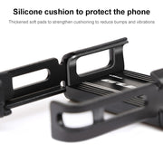 GUB P10 Aluminum Bike Phone Holder(Black Red)