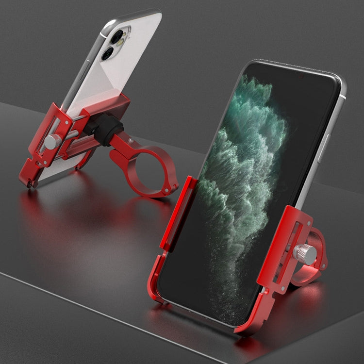 GUB P30 Aluminum Bike Phone Holder(Titanium Color)