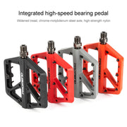 PROMEND PD-M42 1 Pair Mountain Bicycle Nylon High-speed Bearing Pedals(Grey)