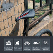 PROMEND SD-576 Nylon Fiber Triathlon Bicycle Saddle (Black)