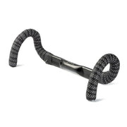 PROMEND GR-082 1 Pair Two-color Antiskid Bicycle Grips Tape (Black White)