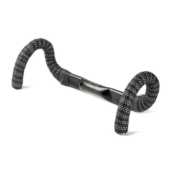PROMEND GR-082 1 Pair Two-color Antiskid Bicycle Grips Tape (Black White)