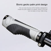 PROMEND GR-504 1 Pair TPR Ergonomic Ball Bicycle Grip Cover (Black Black)