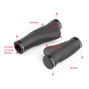 PROMEND GR-506 1 Pair Rubber Ergonomic Ball Bicycle Grip Cover (130mm+130mm)