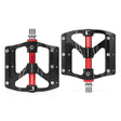 PROMEND PD-M88 1 Pair Mountain Bicycle Aluminum Alloy 3-Bearings Pedals (Black) - free shipping - PMc TechLife - Order now!