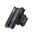 Rotatable PVC Motorcycle Bicycle Handlebar Mount Mobile Phone Holder (Black) - Holders by PMC TechLife | Online Shopping South Africa | PMC TechLife | Buy Now Pay Later Mobicred