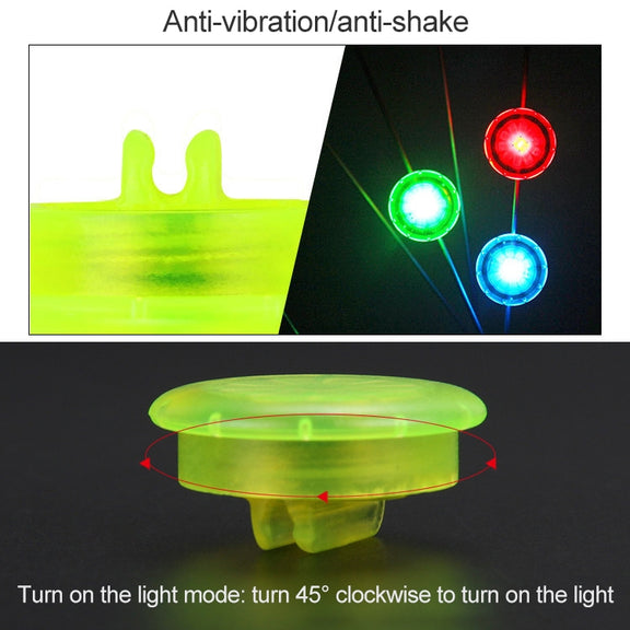 Children Balance Car Night Riding Safety Light-emitting Clip Lights (Red)