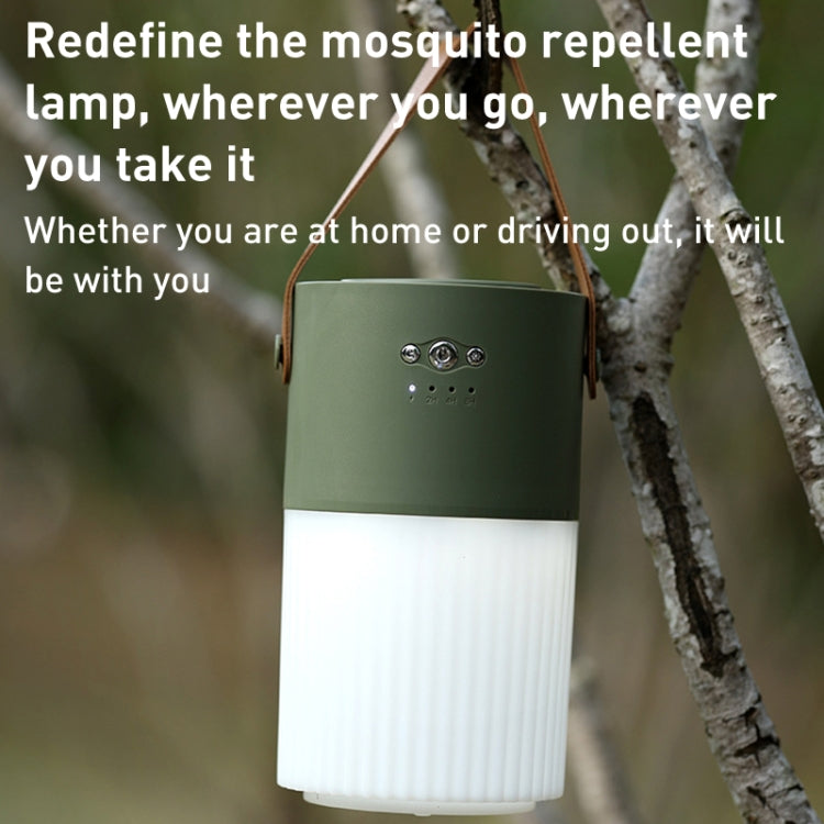 T30 5W Portable Outdoor Mosquito Repellent Lamp (Green)