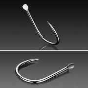 ISE 500 PCS Mixed Size Fish Barbed Hook Fishing Hooks