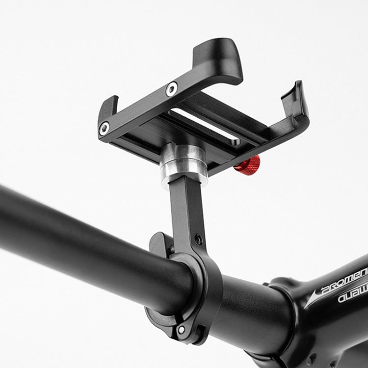 PROMEND SJJ-275 Bicycle Aluminum Alloy Phone Holder for Handlebar (Black)