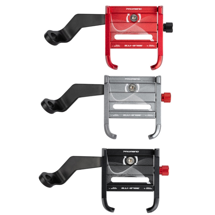 PROMEND SJJ-275E Bicycle Aluminum Alloy Phone Holder for Handlebar (Red)