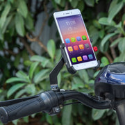 PROMEND SJJ-275E Bicycle Aluminum Alloy Phone Holder for Handlebar (Red)