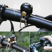 Bicycle Bell Retro Copper Bell Cycling Accessories (Silver)