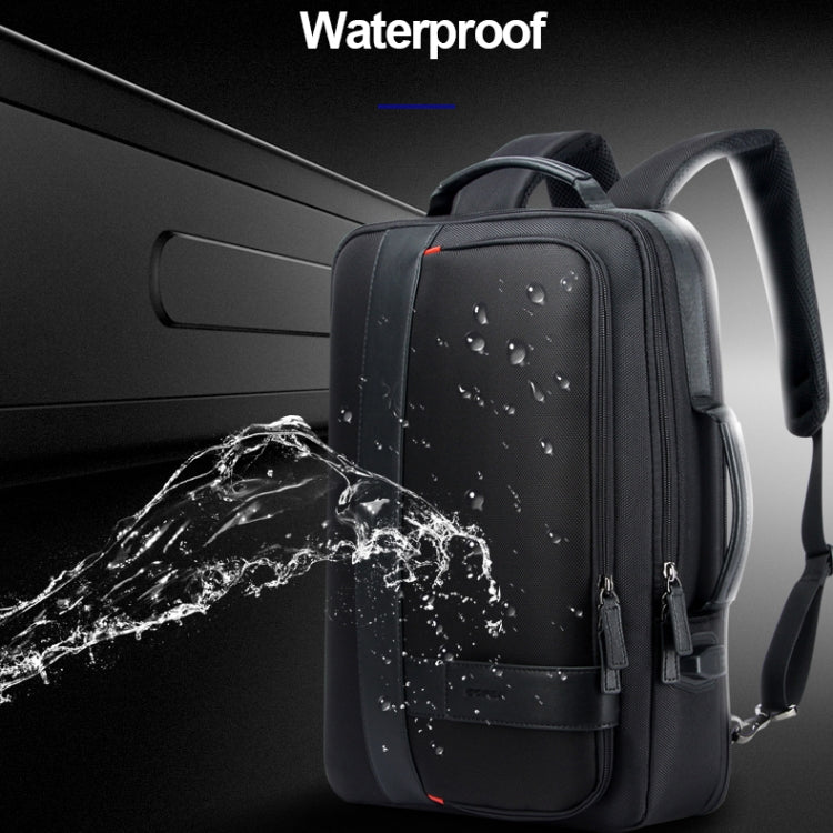 Bopai 751-006561 Large Capacity Business Casual Breathable Laptop Backpack with External USB Interface, Size: 29 x 16 x 44cm(Black)
