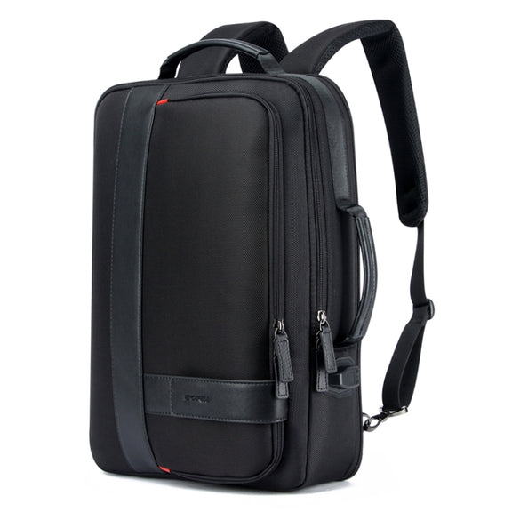 Bopai 751-006561 Large Capacity Business Casual Breathable Laptop Backpack with External USB Interface, Size: 29 x 16 x 44cm(Black)