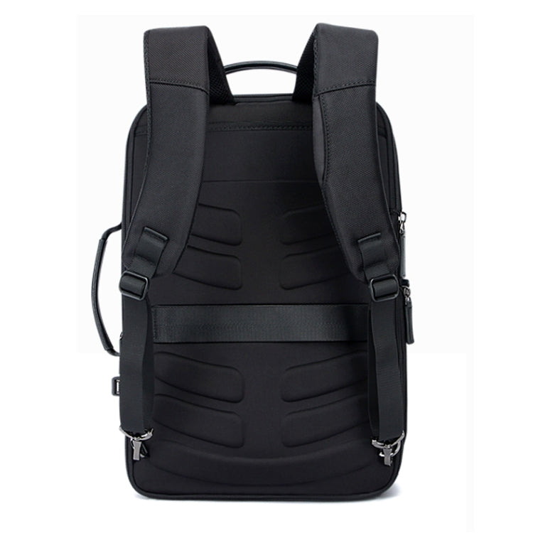 Bopai 751-006561 Large Capacity Business Casual Breathable Laptop Backpack with External USB Interface, Size: 29 x 16 x 44cm(Black)