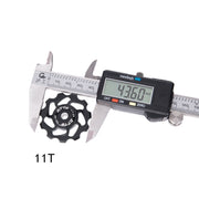 ZTTO 11T 4/5/6 MM Bicycle Derailleur Ceramic Bearing Bicycle Accessories (Silver)