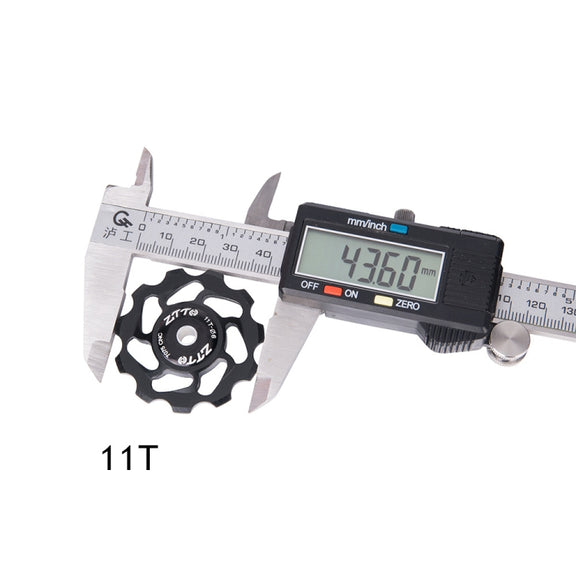 ZTTO 11T 4/5/6 MM Bicycle Derailleur Ceramic Bearing Bicycle Accessories (Silver)