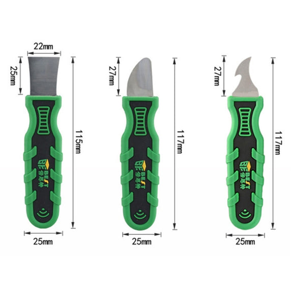 BEST-140 Cell Phone Repair Assemble Disassemble Cutting Tool Plastic Pry Tool Spudger