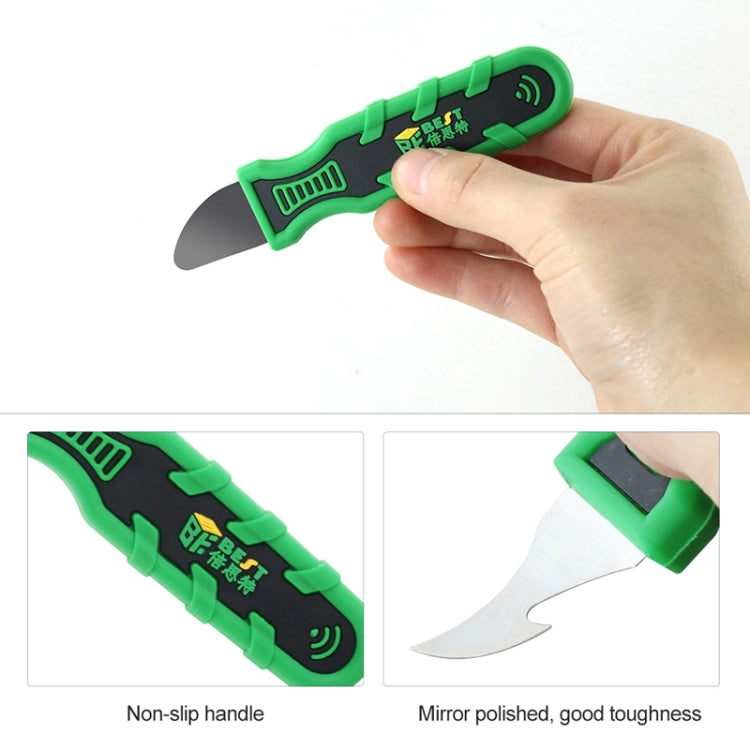 BEST-140 Cell Phone Repair Assemble Disassemble Cutting Tool Plastic Pry Tool Spudger