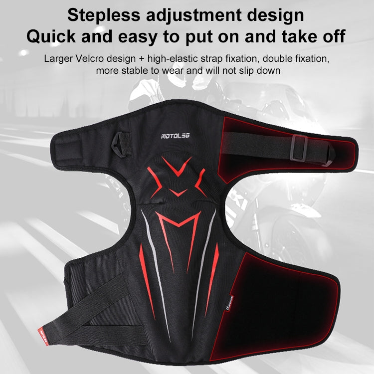 MOTOLSG 2 in 1 Knee Pads Motorcycle Bicycle Riding Warm Fleece Soft Protective Gear with CE Protector (Black White)