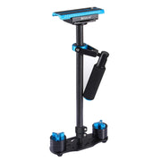 PULUZ 38.5-61cm Carbon Fibre Handheld Stabilizer for DSLR & DV Digital Video & Cameras, Load Range: 0.5-3kg(Blue)
