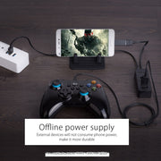ORICO W5P-U3-100 4-Port USB 3.0 Desktop HUB with 100cm Micro USB Cable Power Supply(Black)