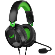 KOTION EACH G3100 Stereo Bass Gaming Headset with Omni-directional Mic,Cable Length: 1.7m(Black+Green)