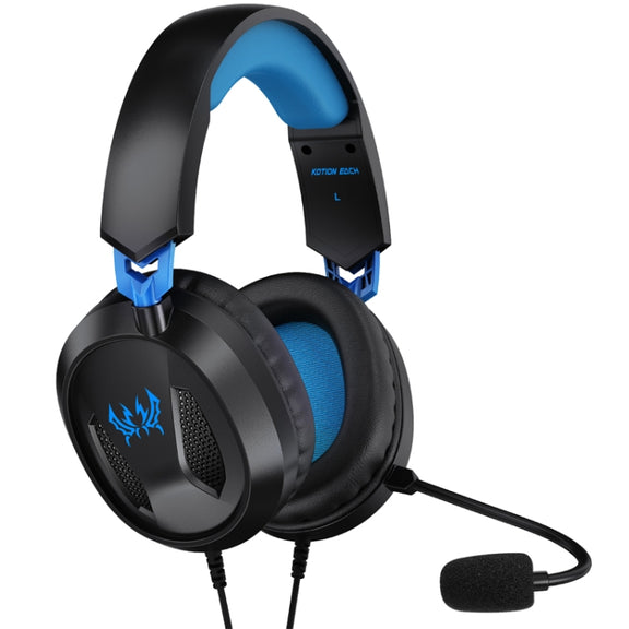 KOTION EACH G3100 Stereo Bass Gaming Headset with Omni-directional Mic,Cable Length: 1.7m(Black+Blue)