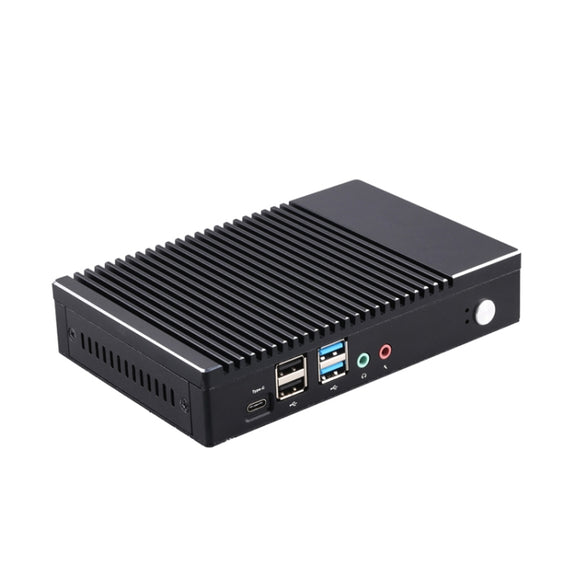 K1 Windows 10 and Linux System Mini PC without RAM and SSD, AMD A6-1450 Quad-core 4 Threads 1.0-1.4GHz, US Plug