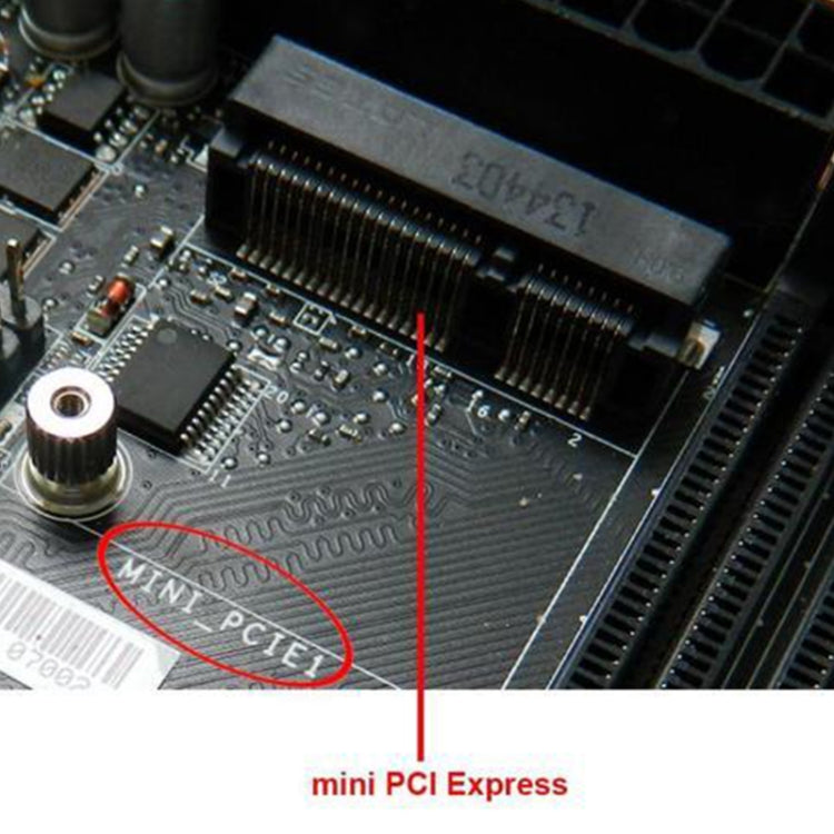 MINI PCI-E to USB 3.0 Front 19 Pin Desktop PC Expansion Card with 4 Pin Power Connection Port (Blue)