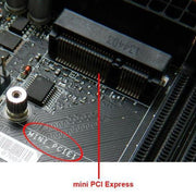 MINI PCI-E to USB 3.0 Front 19 Pin Desktop PC Expansion Card with 4 Pin Power Connection Port (Blue)