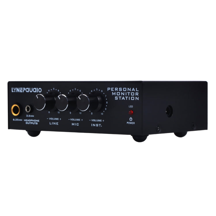 B877 3 Channel Personal Listener Headset Listening Mixer (Black)