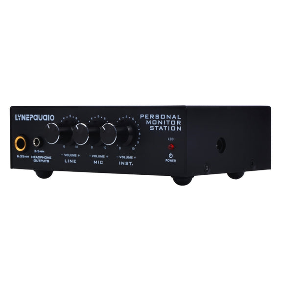 B877 3 Channel Personal Listener Headset Listening Mixer (Black)
