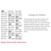 CHUNGHOP E-K906 Universal Remote Controller for KONKA LED TV / LCD TV / HDTV / 3DTV